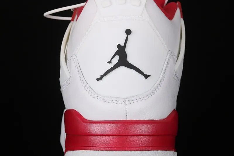 All categories Air Jordan Jordan series basketball shoes Air Jordan 4 Air Jordan 4 Motorsport AJ4 Joe 4 Racing White Red 308497-106